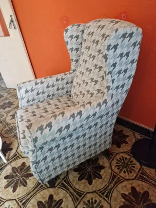 Butaca de tela muy comoda