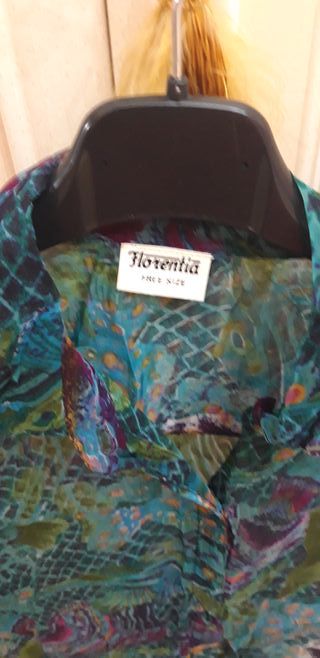 Camicia copricostume  fantasia