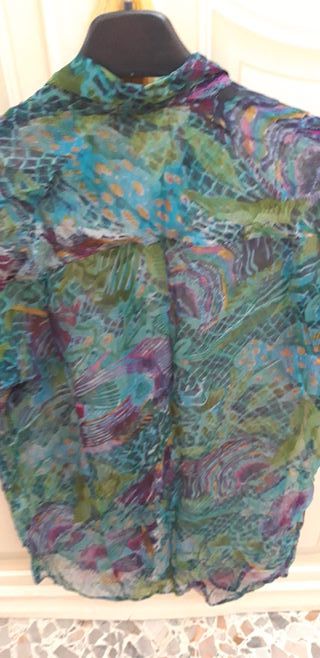 Camicia copricostume  fantasia