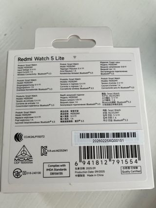 Reloj Inteligente  Redmi 5 lite