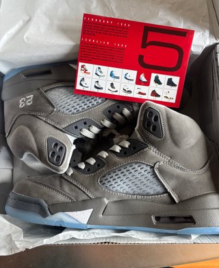 Jordan 5 gray wolf