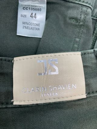 Pantaloni Cargo Clarin Shavien Verde Oliva