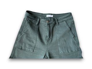 Pantaloni Cargo Clarin Shavien Verde Oliva