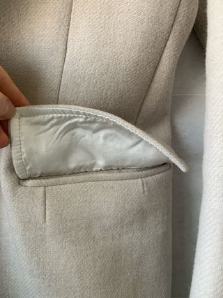Abrigo Zara Beige