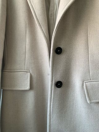 Abrigo Zara Beige