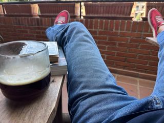 Lettino filippino Paridera in legno e vimini