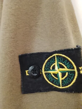 Felpa Stone Island Verde Oliva