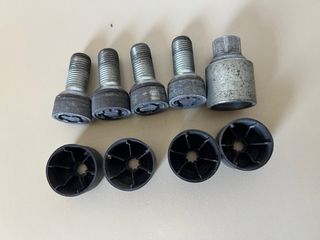 Kit tornillos antirrobo original para llantas VAG
