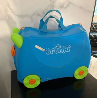 Maleta Trunki Infantil Azul/Verde/Naranja