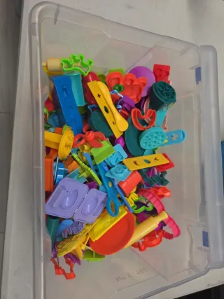Lote Accesorios Plastilina Moldes y Herramientas