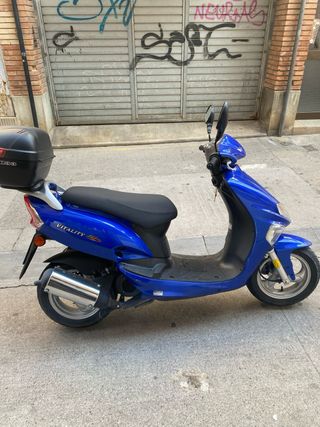 Moto Scooter 49cc Azul