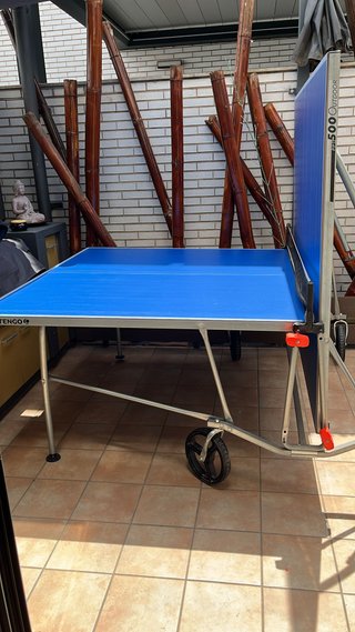 Mesa de ping pong Artengo con funda