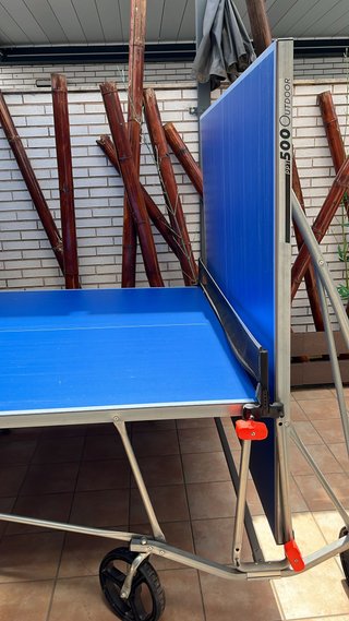 Mesa de ping pong Artengo con funda