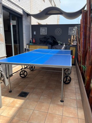 Mesa de ping pong Artengo con funda
