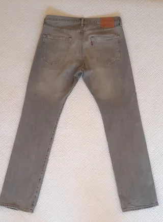 Levi's 501 Gris. Talla W33L32