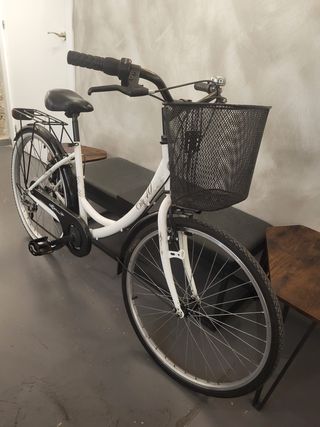 Bicicleta Paseo City 40 Blanca