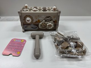 Reloj de aprendizaje Montessori búho