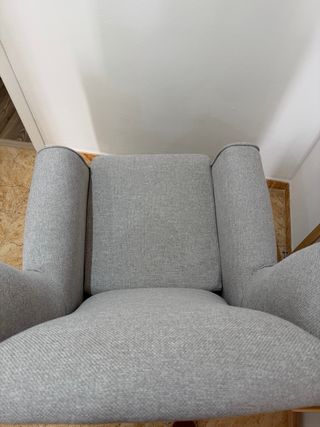 Sillón Mecedora Lactancia Gris