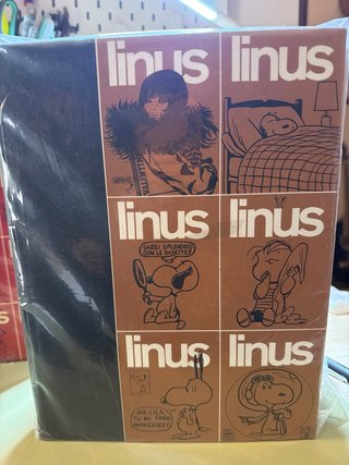 Albo fumetti Linus dal 1965 al 1969