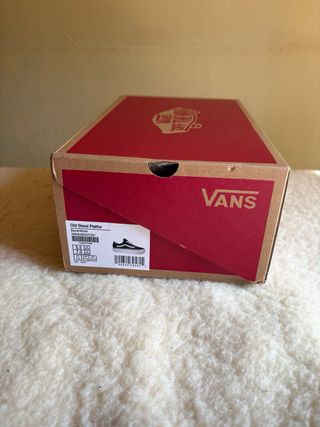 Vans Old Skool Plataforma Talla 37