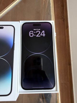 iPhone 14 Pro Max Negro 128GB + caja original