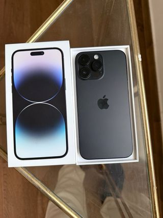 iPhone 14 Pro Max Negro 128GB + caja original