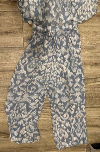 Conjunto Zara Ramio 100% Estampado