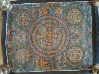 Pintura Thangka Tibetana