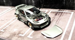 Pop Race Toyota Pandem GR86 1/64