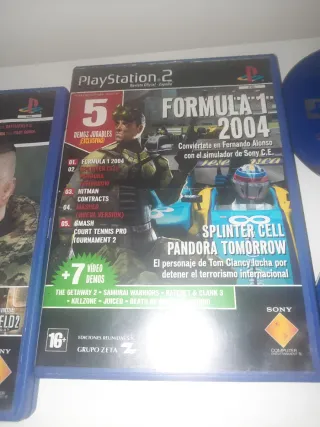 Pack Demos PS2 (PlayStation 2) - 4 Juegos
