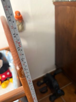 Cuna de madera para bebé