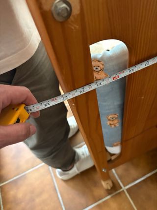 Cuna de madera para bebé