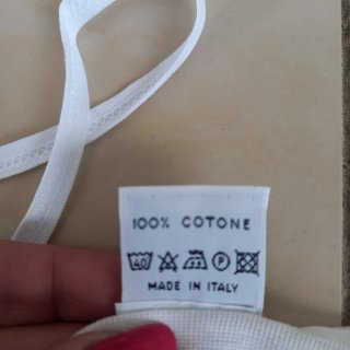 Set 3 canotte filo di scozia e pizzo donna tg 6