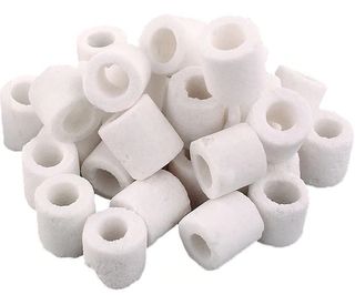 Canutillos ceramicos para acuario pecera anillos