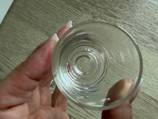 Set 6 Bicchieri da Liquore Vetro Trasparente