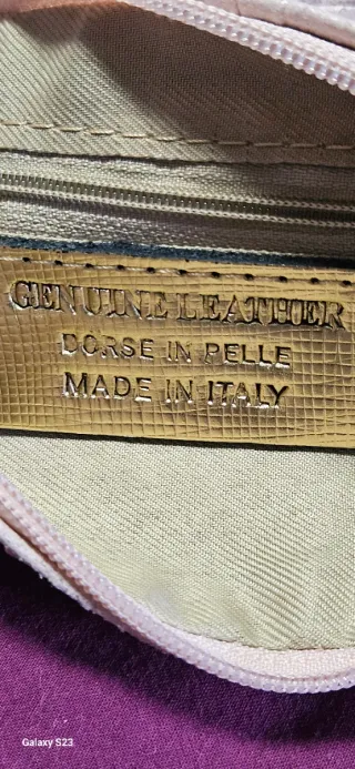 Borsa tracolla pelle intrecciata beige