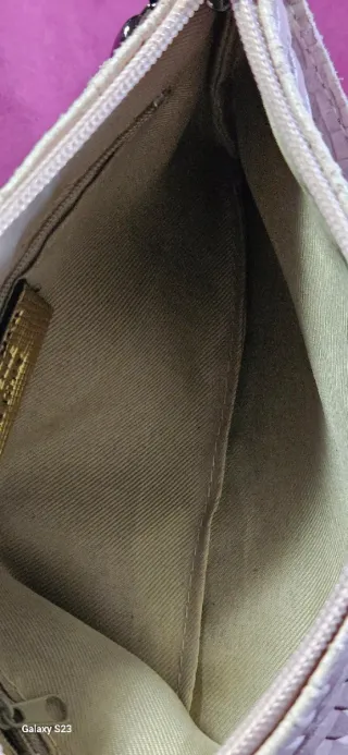 Borsa tracolla pelle intrecciata beige