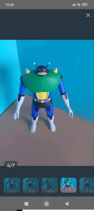 Bestia mecanica Jinrai S1,de Mazinger Z.