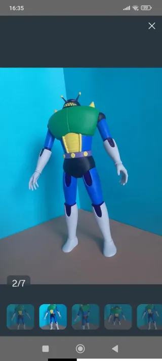 Bestia mecanica Jinrai S1,de Mazinger Z.