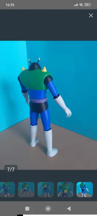 Bestia mecanica Jinrai S1,de Mazinger Z.