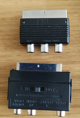Adaptadores Scart a RCA y Cables AV