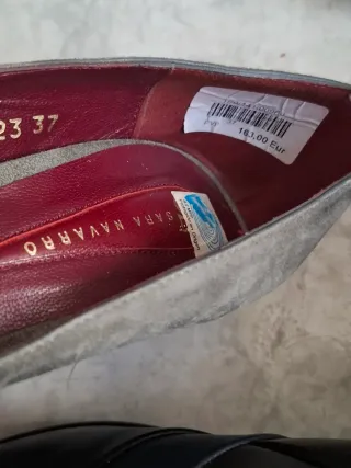 5 Zapatos Piel Mujer Talla 37 por 25e