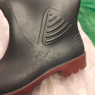 Stivali militari in gomma neri