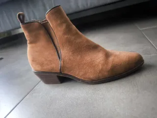 Botines tacón Marypaz ante