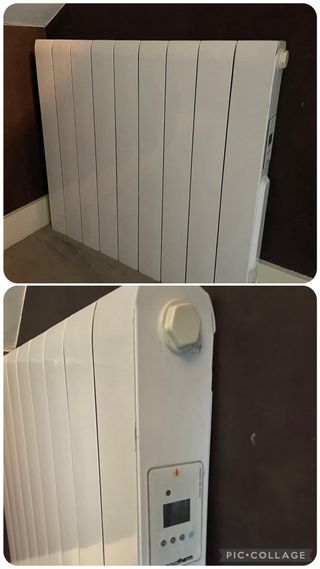 Radiador Eléctrico Blanco