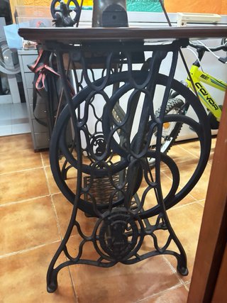Máquina de coser Singer antigua Restaurada