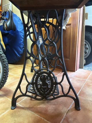 Máquina de coser Singer antigua Restaurada