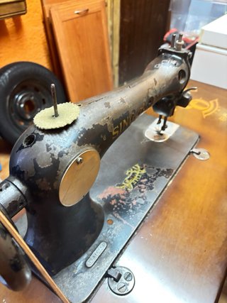 Máquina de coser Singer antigua Restaurada