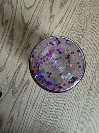 Bicchiere Unicorno Glitter Plastica