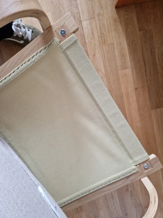 Sillón Poäng Ikea Madera y Tela Beige